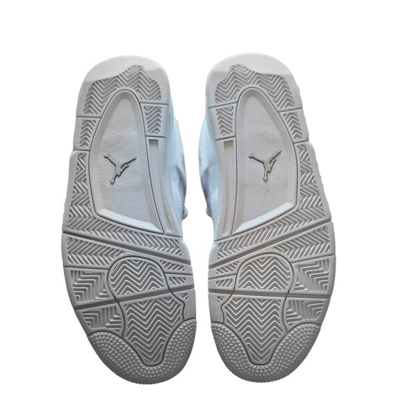 Air Jordan 4 Retro Pure Money White Men Size 8.5/ Women Size 10 (New W/O Box)